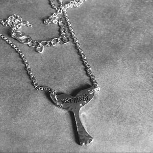 Mermaid tail necklace